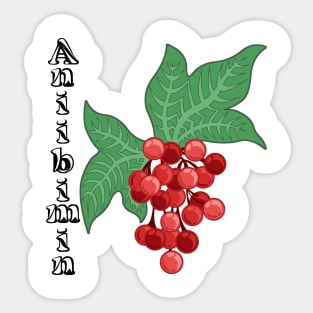 Cranberry (Aniibimin) Sticker